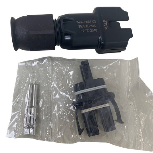 New Enphase Q-CONN-10M IQ Male Q Cable Adapter PV Connector 250VAC 20A Set