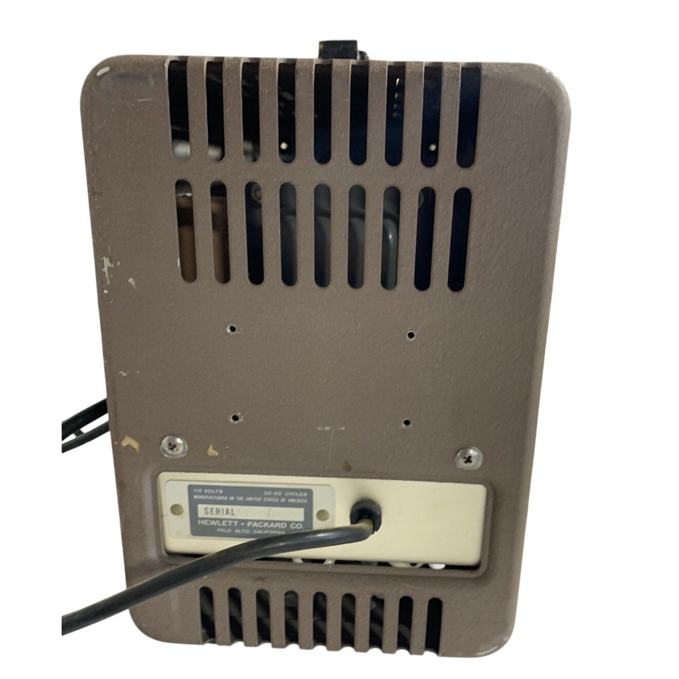 Vintage Hewlett-Packard Variable Regulated DC Bench Power Supply - Untested