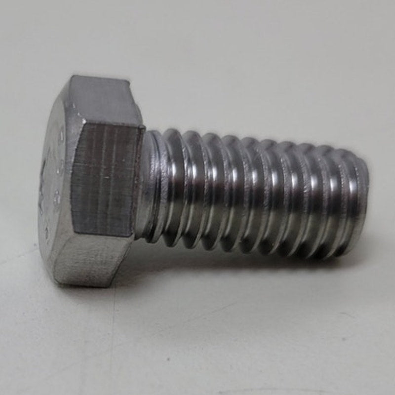 10 New Hexagon Head Bolts 304 Stainless Steel Hex Cap Bolts 1" Length