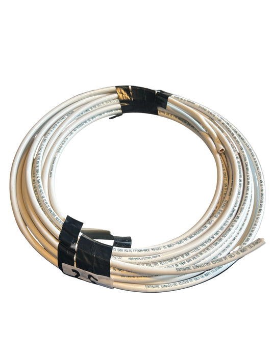 Southwire SimPull 6 AWG THHN White Stranded Copper Wire — Sunlight Resistant