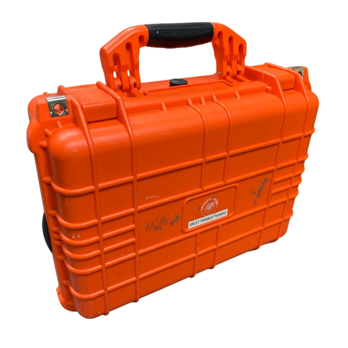 Zhiyun 3-Axis Gimbal Stabilizer w Lens in Hard Orange Travel Case w Handle