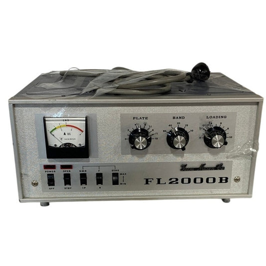 Yaesu FL-2000B HF Linear Amplifier — Vintage Tube Amp, Untested, As-Is