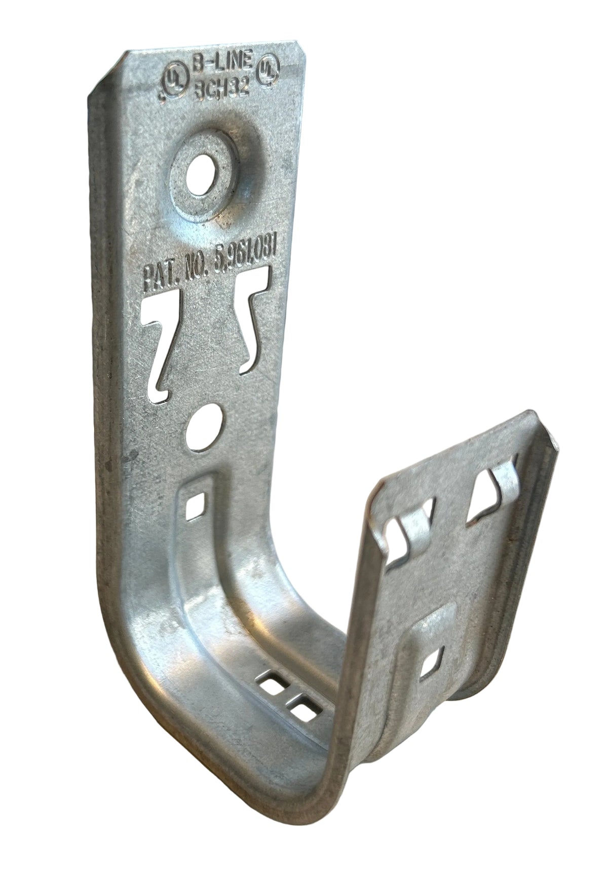Eaton B-Line BCH32 2" J-Hook Cable Hanger Galvanized Steel | Lot of 4 | New