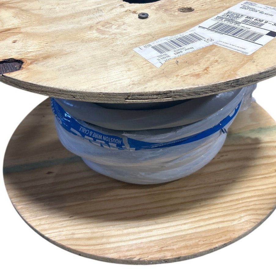 New 30' Stranded Aluminum 3/0-3C 1/0 Service Entrance Wire on Original Spool