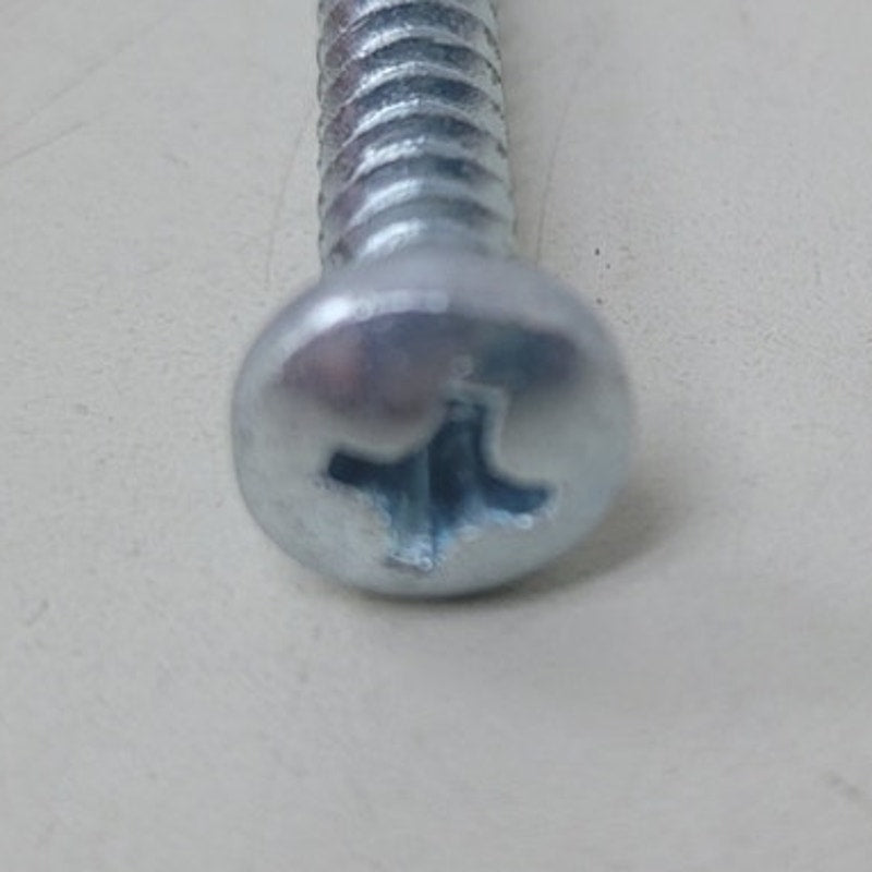 New Cully by Minerallac Company Pan Head Tek Phil 84824J 8-18 X 1.5" Zinc Screws