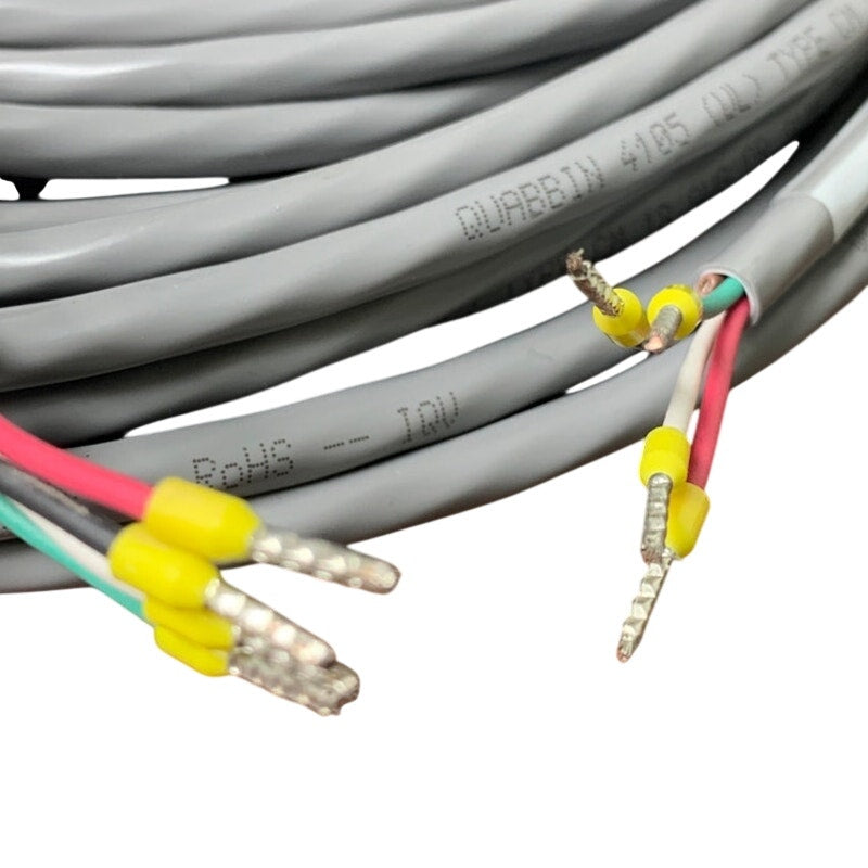 New 40' Quabbin 600V 18 AWG Low Voltage Gray Cable W RS45 End