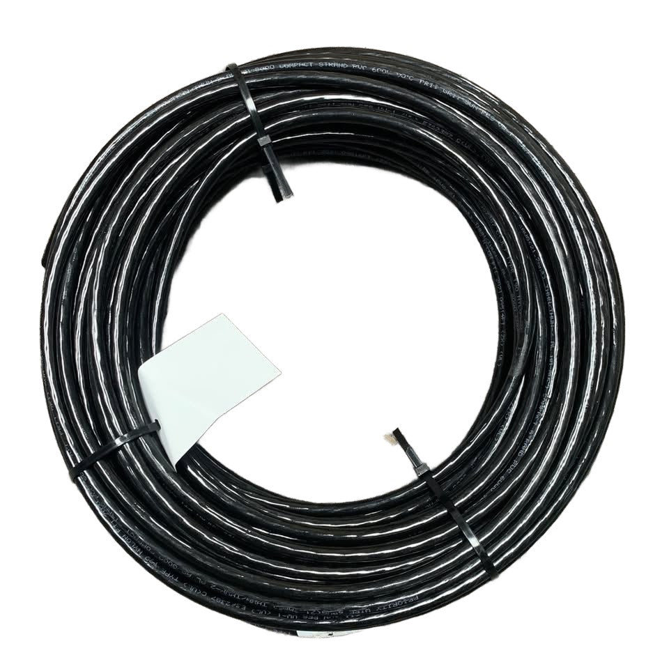 100' New Priority Wire 4AWG THHN/THWN-2 Aluminum Compact Strand SunRes T90 Nylon