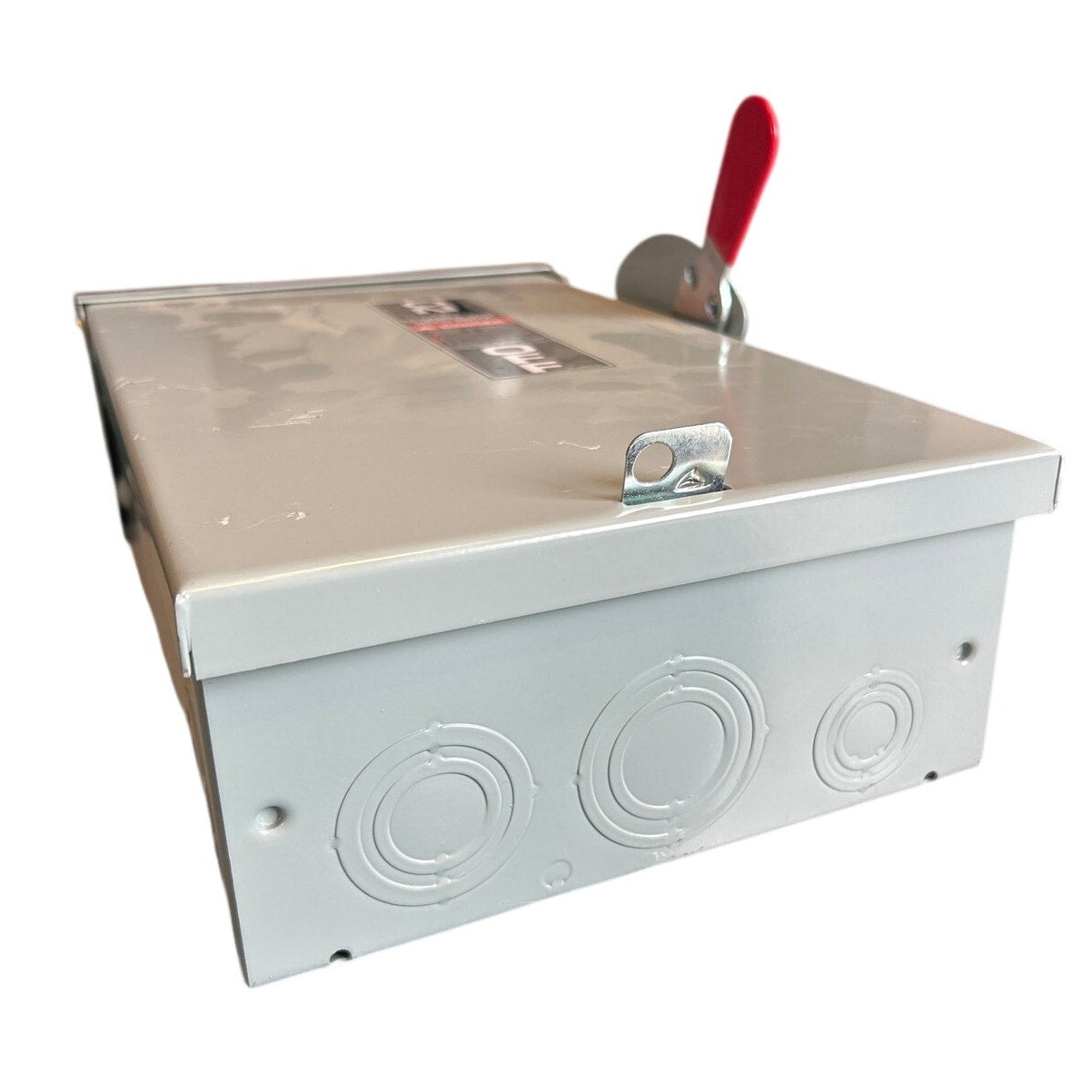 GE General Electric General Duty 60A 240VAC Metal Box Safety Switch Shutoff