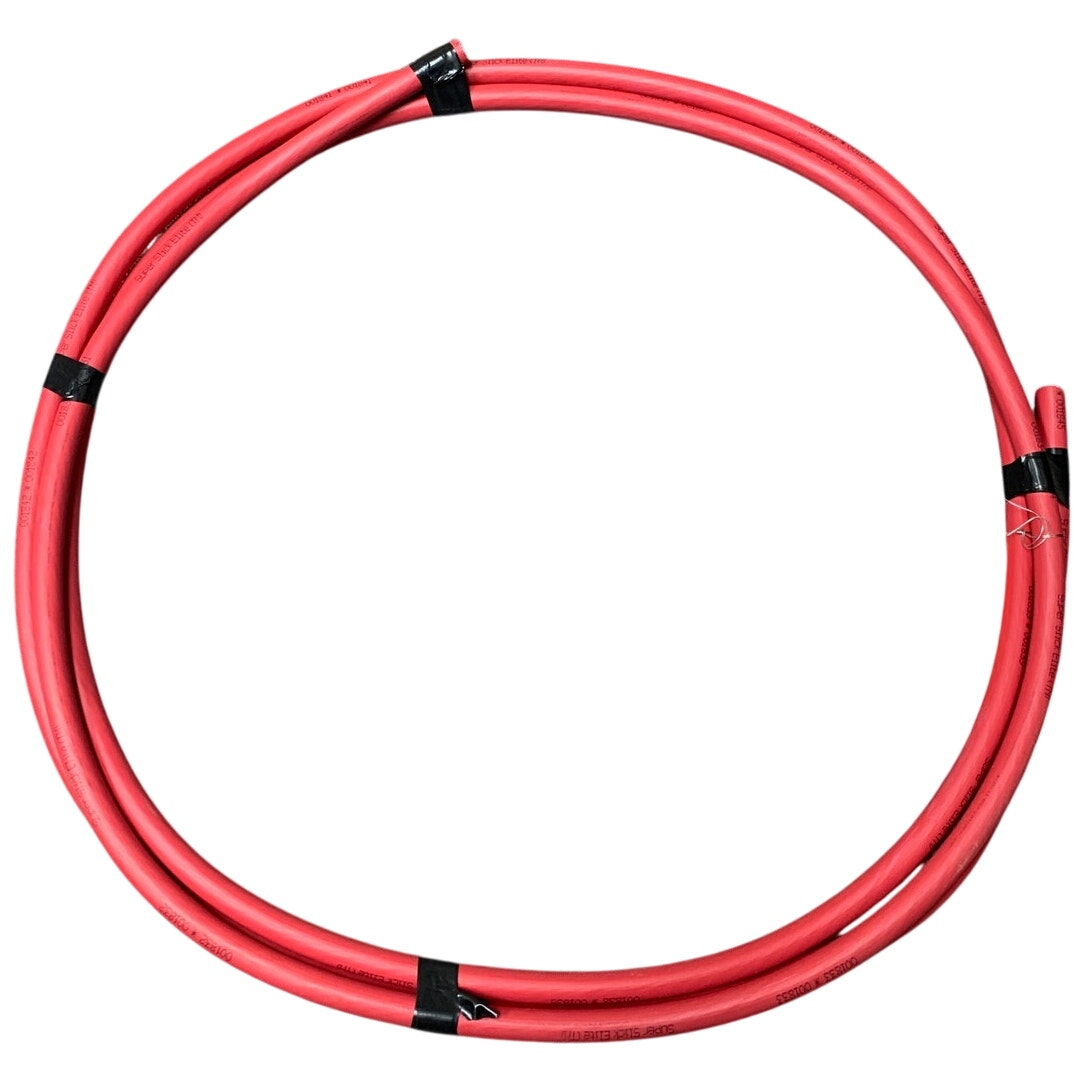 15' New Super Slick Elite 4/0 Red Stranded Aluminum Cable Electrical Wire