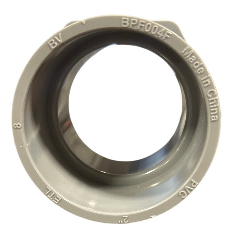 New Open Box Intertek 2" Gray PVC Male Adapter 502167 Model Number: BPF004F