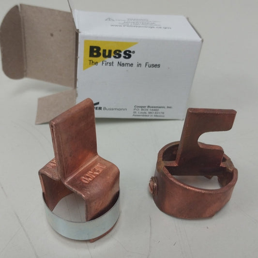 New In Box Bussman 60A Fuse to 100A Clips Class R Fuse Reducer No 616-R