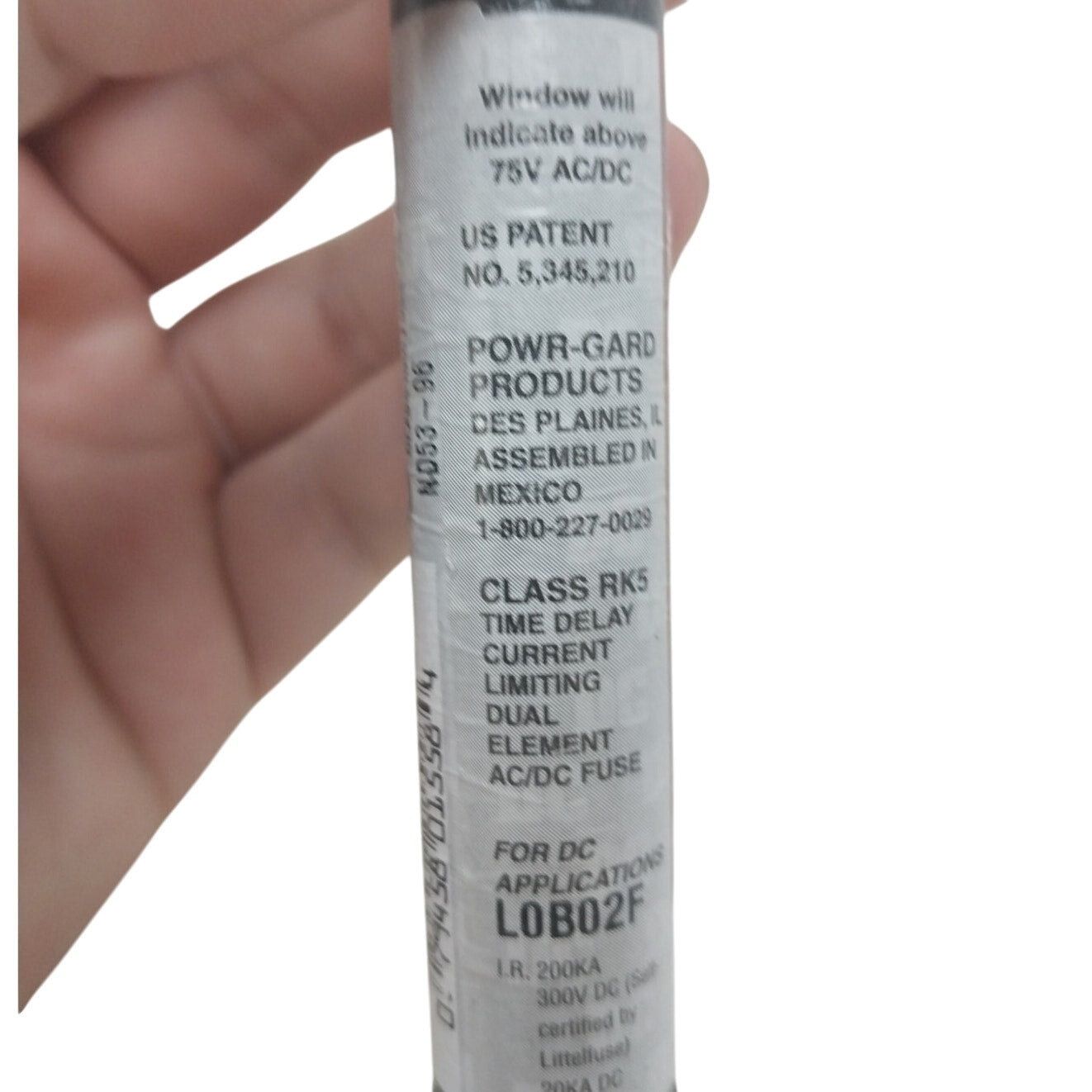 New Littelfuse POWR-GARD Indicator 600V AC/DC or Less Class RK5 IDSR 15 Fuse