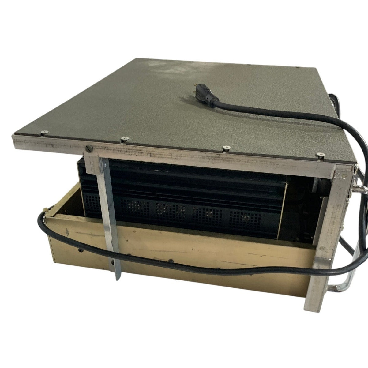 Vintage Simpson Dual-Meter Rack Mount Industrial Power Supply & Isolation Unit