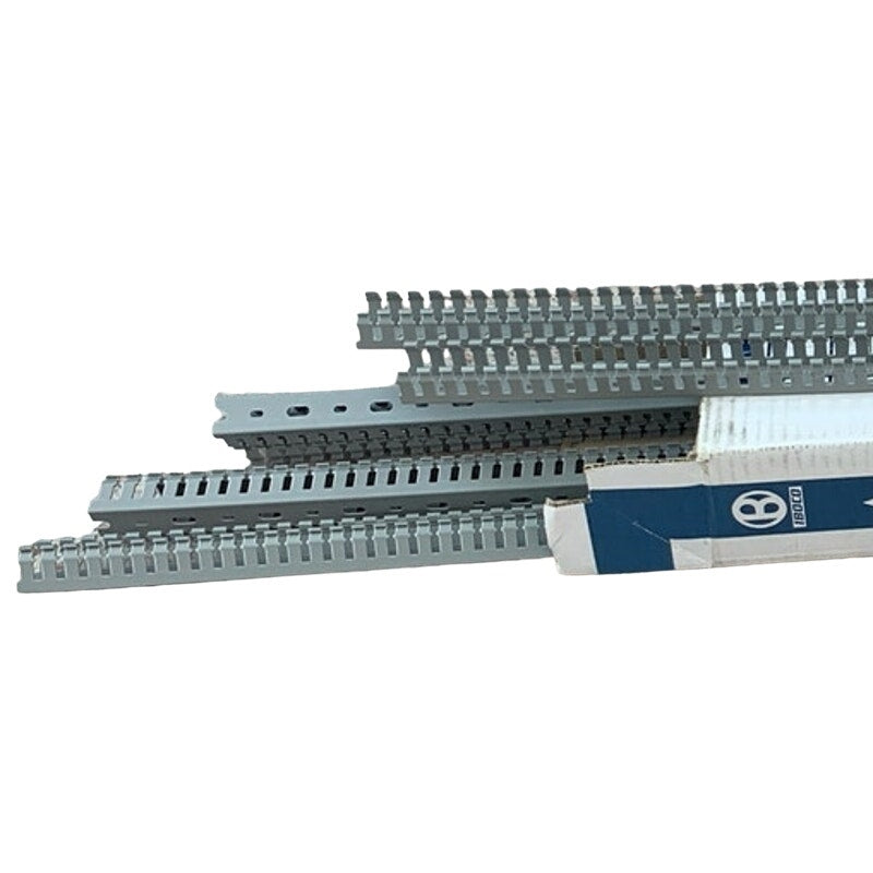 Iboco T1-1010G 1"x1" Open Slot Wire Duct with Covers — 45 ft, New