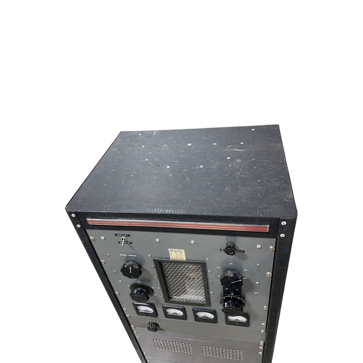 Vintage 50-Inch Ham Radio Equipment Rack | St. Louis Pickup