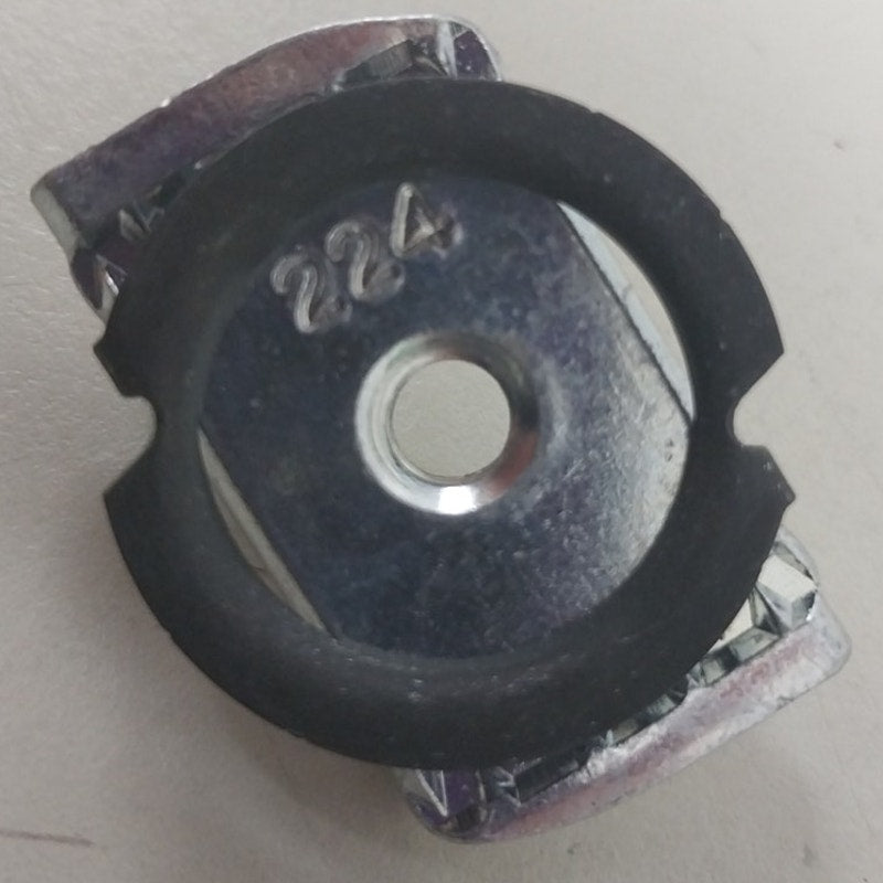 10 New Eaton TN224 ZN (1/4) Zinc Plated B-Line Series Twirl Nut