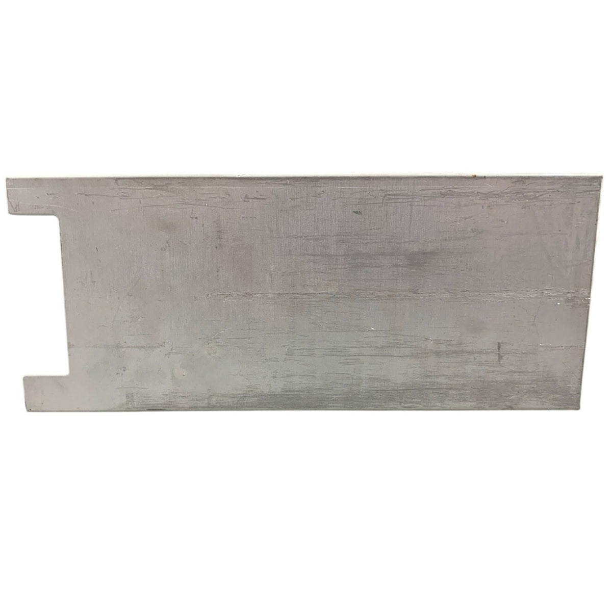 Silver Metal Utility Storage Box with Lid Industrial Organizer 10.5x8.5x3.5"
