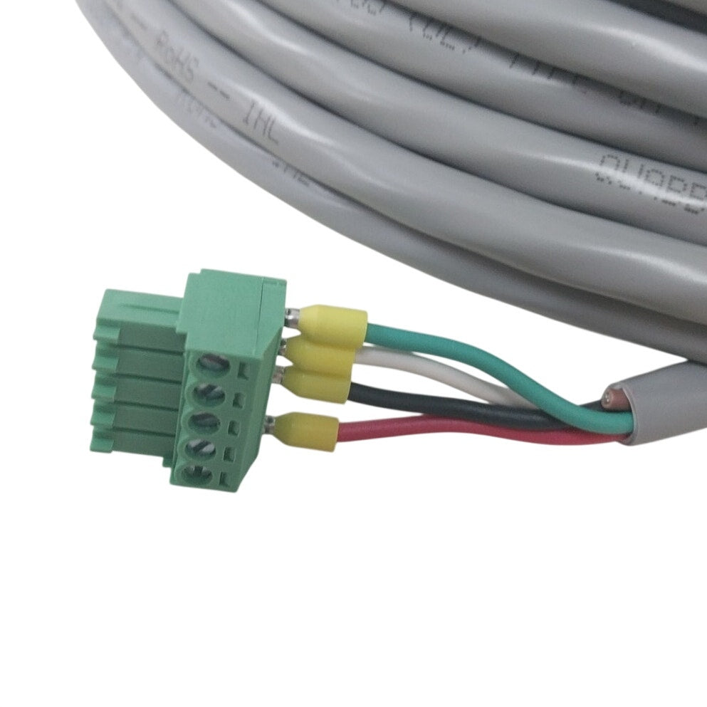 New 90+ Feet Quabbin 600V 18 AWG Low Voltage Cable W RS45 End