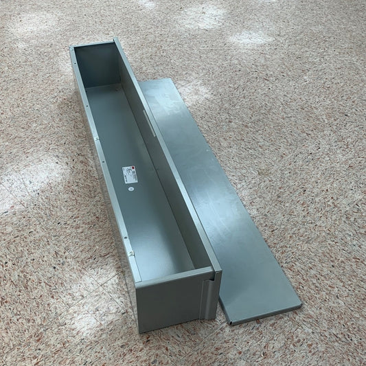 New Nvent Aluminum Wire Raceway Trough 48" by 8” by 8” Original Box