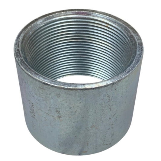 4 New Service Metal 2" Galvanized Merchant Full Couplings SGMCPL02.0 Open Box