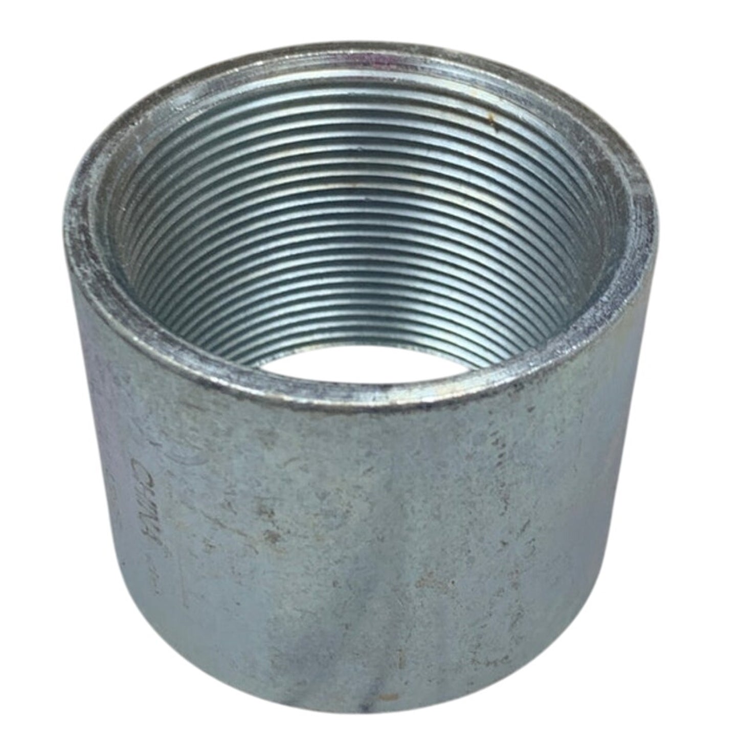 4 New Service Metal 2" Galvanized Merchant Full Couplings SGMCPL02.0 Open Box