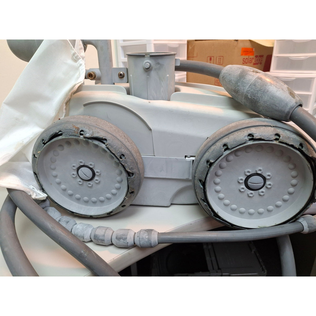 Used Swimming Pool Rover Cleaning Machine - For parts only