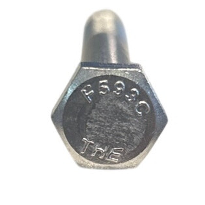 Bulk Lot of 50 Vintage TNS ASTM A325 Heavy Hex Structural Bolts – 3" Long