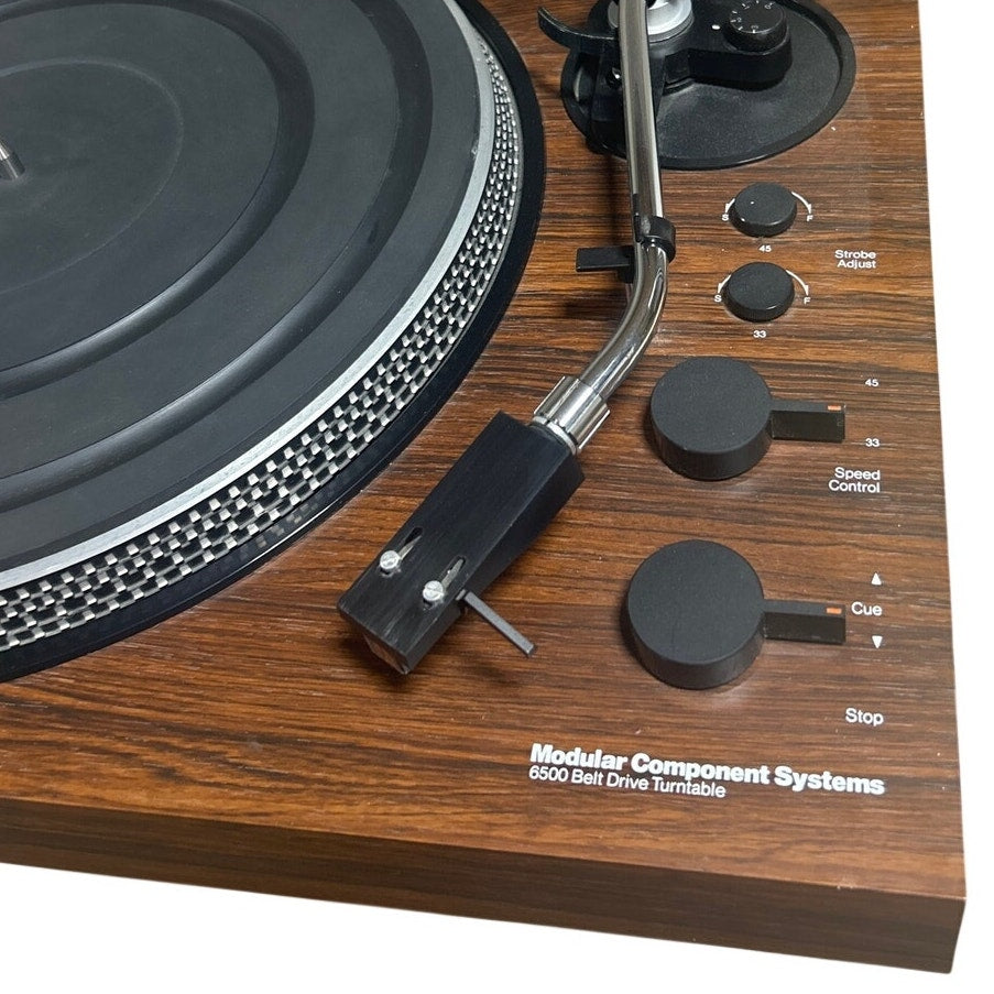 Vintage MCS Model 6502 Belt Drive Semi-Automatic Turntable (Technics Built)