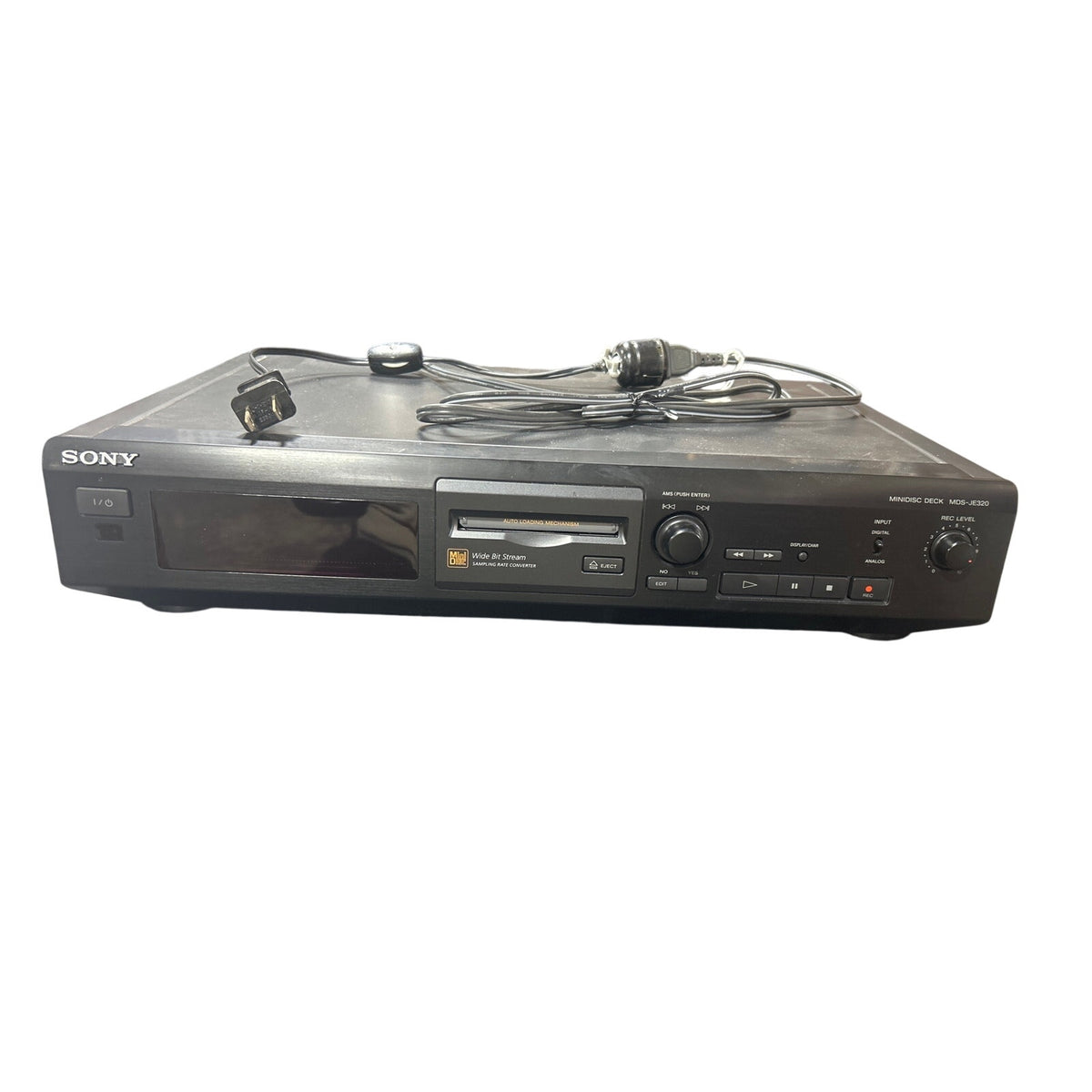 Vintage 1998 Sony MDS-JE320 MiniDisc Deck Player / Recorder (Untested)