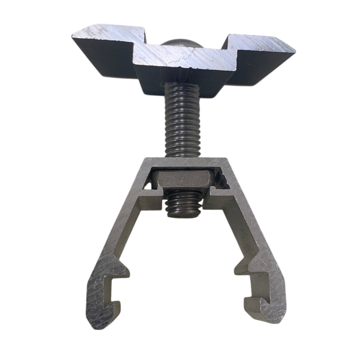 10 New Renusol Middle Clamp 460011 Black Finish Solar Panel Rack Mounting System