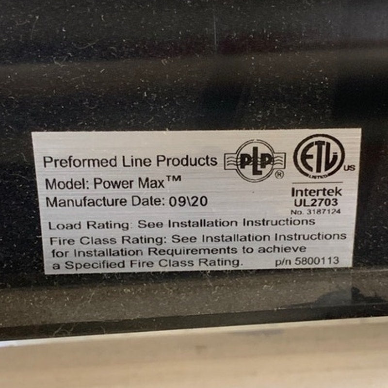 Preformed Line Products Power Max 5800113 Solar Panel Flat Roof Racking Foot