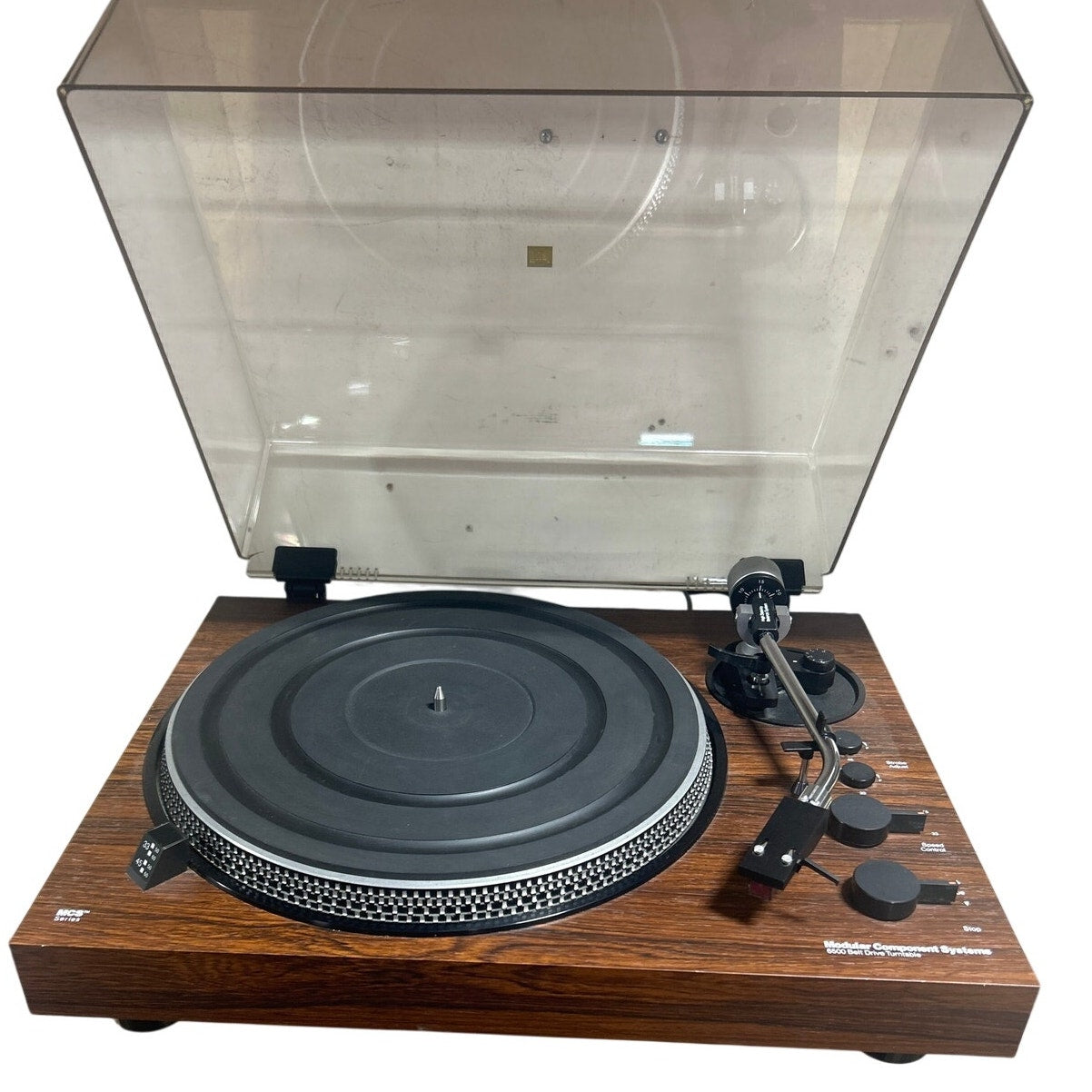 Vintage MCS Model 6502 Belt Drive Semi-Automatic Turntable (Technics Built)