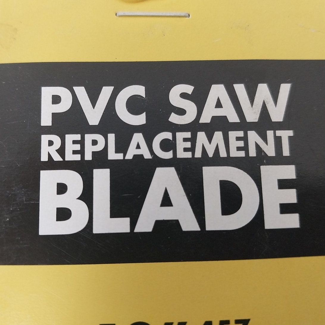 2 New King Innovation 18" 46334 PVC ABS Plastic Pipe Saw Replacement Blades