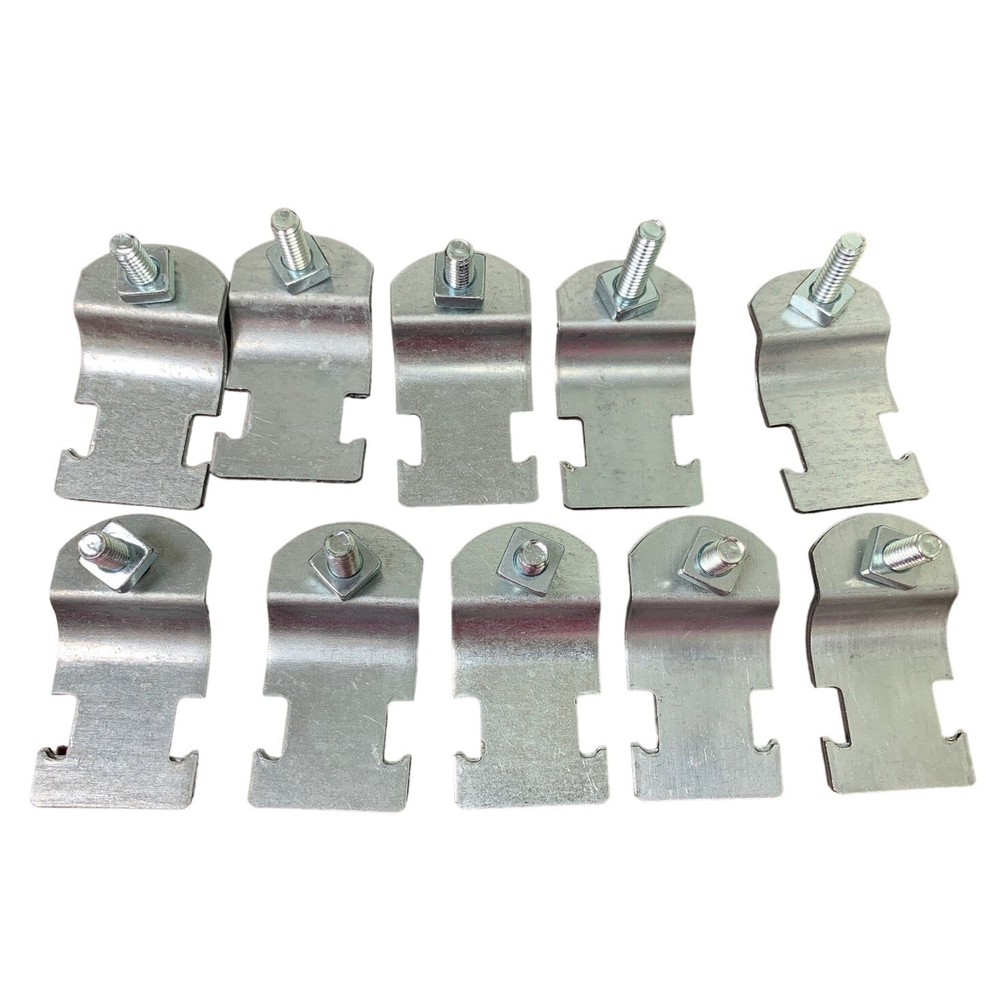 10 New B-Line or Other Brands B2002 3/4” TW Aluminum Pipe Strut Sets