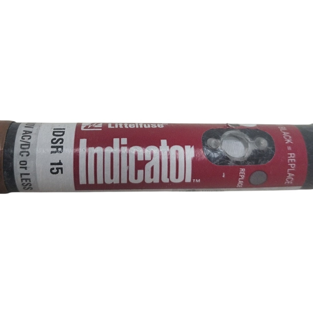 New Littelfuse POWR-GARD Indicator 600V AC/DC or Less Class RK5 IDSR 15 Fuse