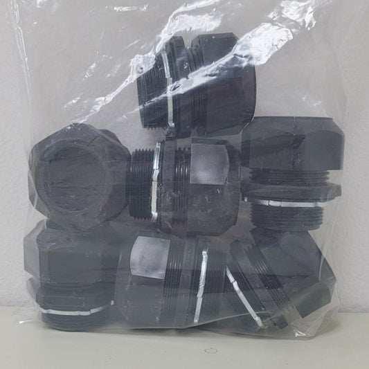 7 New Heyco 1.5" NPT Liquid Tight Fitting 11 Hole Breakthru Solar Mastheads