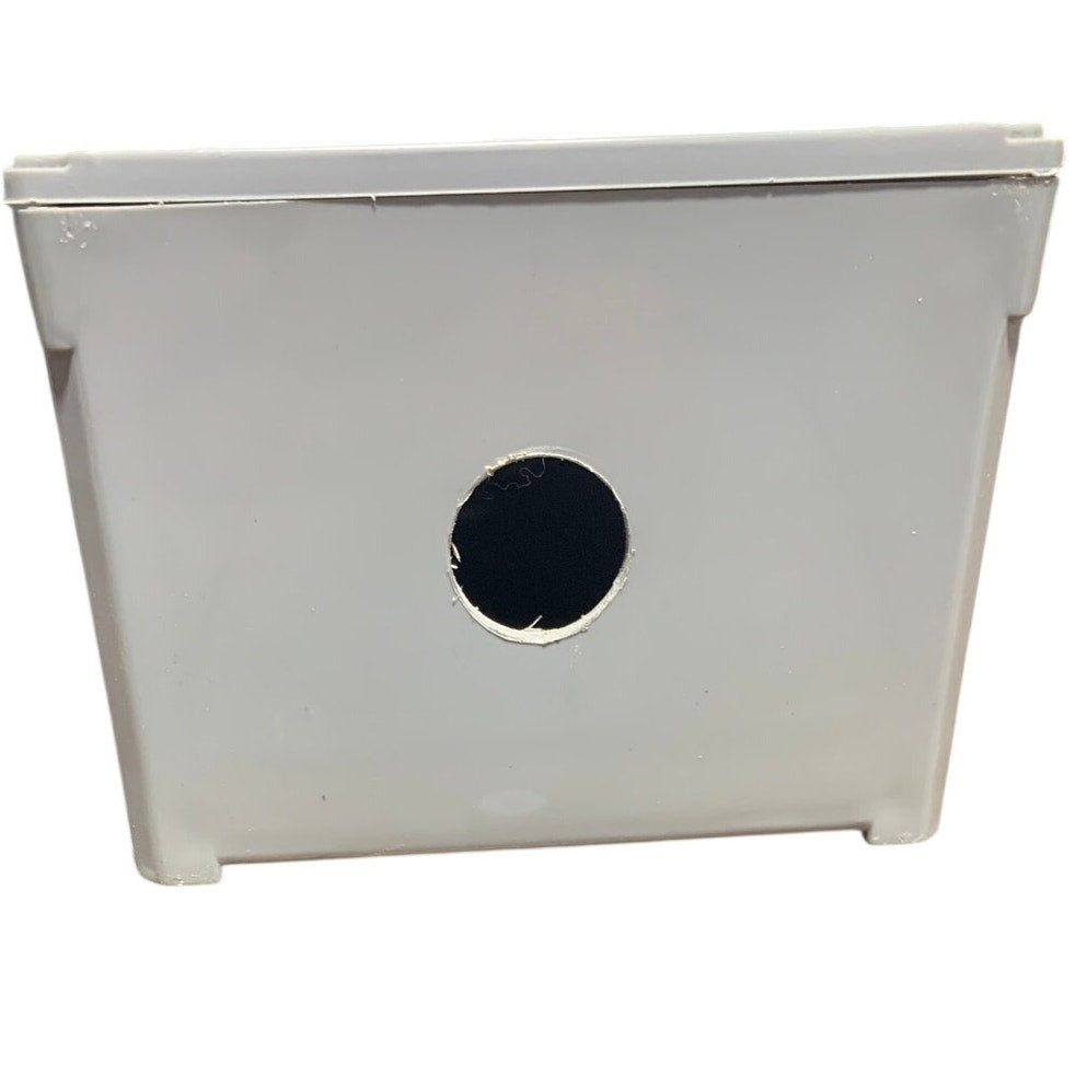 Lot of 5 – Plastic Electrical Enclosure Boxes | 6" x 6" x 4.5" | EUC