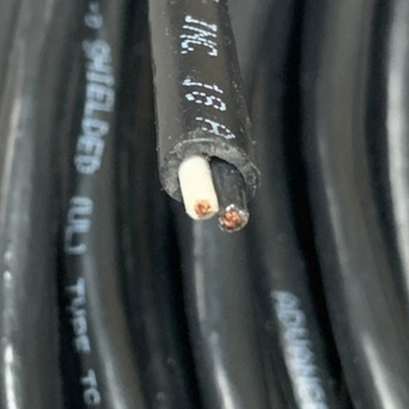 Advanced Digital 18 AWG 1-Pair Shielded 600V Type TC Direct Burial Cable — 100 ft