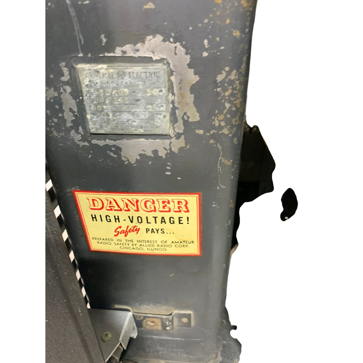 Vintage 50-Inch Ham Radio Equipment Rack | St. Louis Pickup
