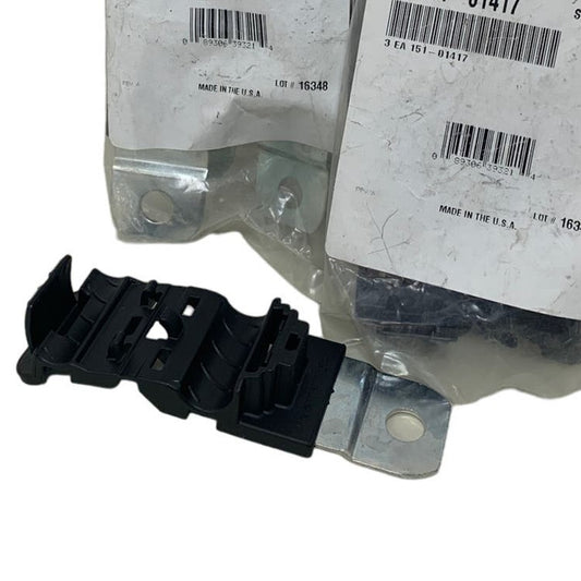 3 New Hellermann Tyton SPL151-01390 Ratchet P Clamp 3/4" Hole Lot 278810