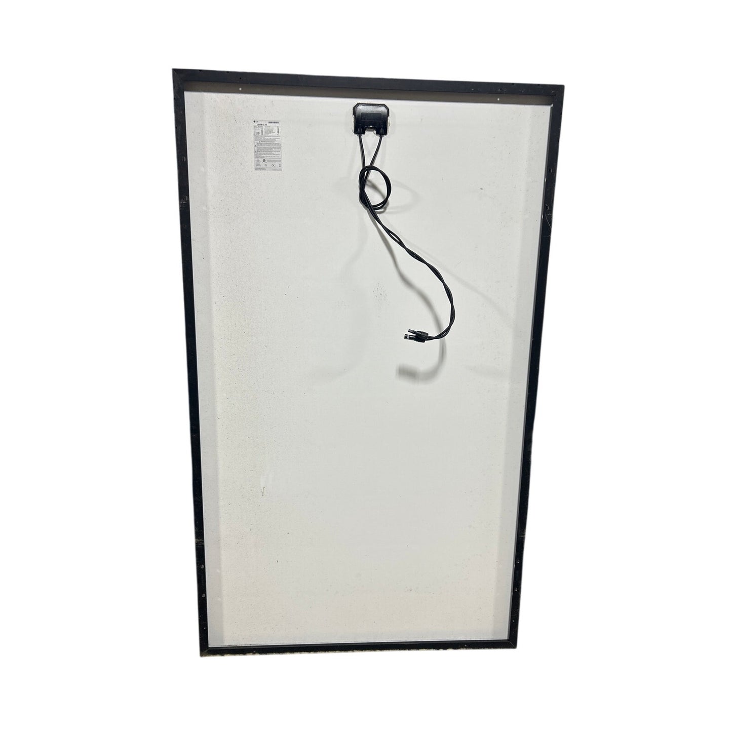 Used LG 375W Black w White Squares 375N1C-A6 Residential Solar Panel Module