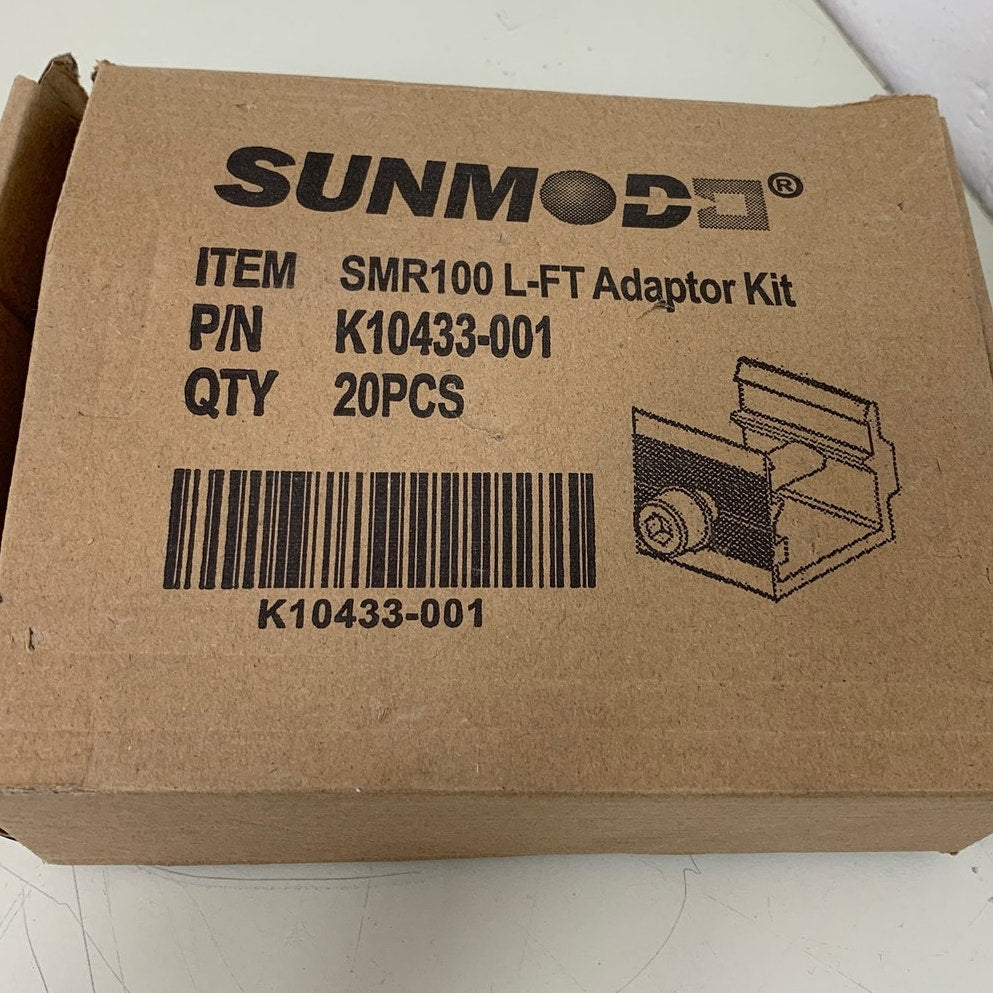 New In Box Sunmodo SMR100 L-FT Solar Panel Mount Adaptor Kit 21 Pieces