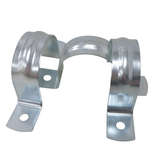 3 New 2.5" Metal Pipe Strap MIN 292 Two Hole EMT Fittings Open Box