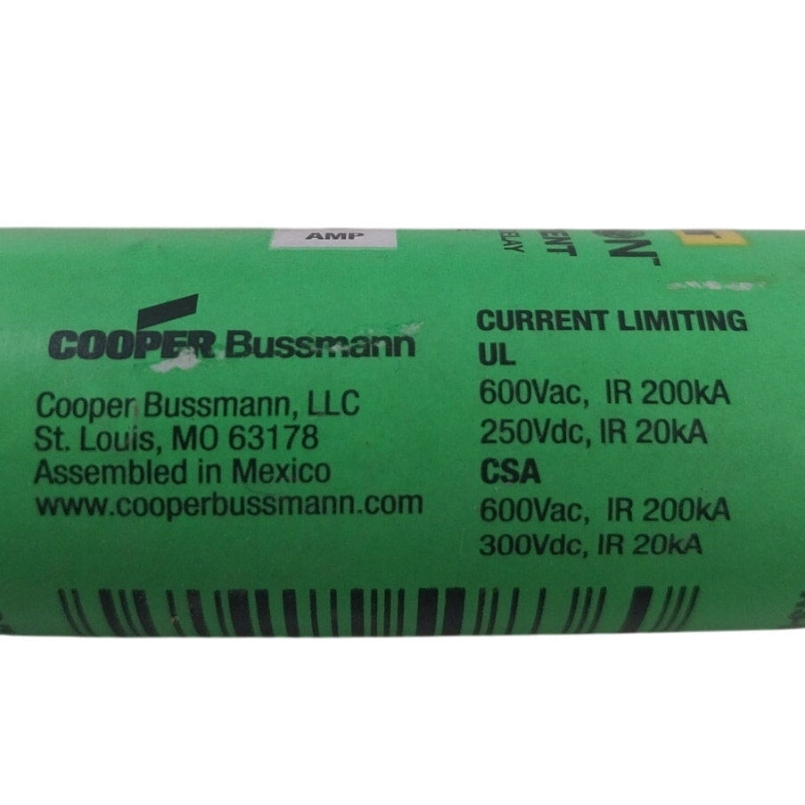 Bussmann FRS-R-40 40A 600V Class RK5 Time-Delay Fuse — 2-Pack, New