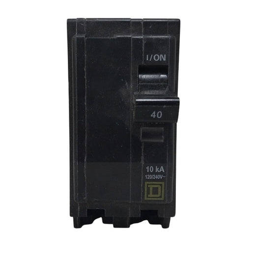 Square D QO240 40A 2-Pole 120/240V QO Series Circuit Breaker — New