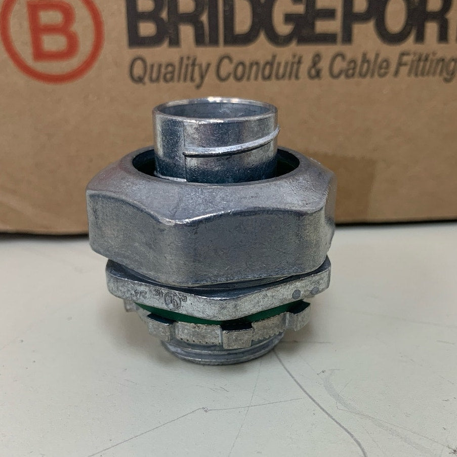 10 New Bridgeport 3/4" 431-LT2 Liquid-Tight Electrical Connectors Original Box