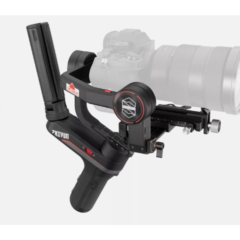 Zhiyun 3-Axis Gimbal Stabilizer w Lens in Hard Orange Travel Case w Handle