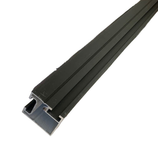 12 NEW Sunpower InvisiMount 129" 11 Feet Long Black Metal Solar Panel Rails