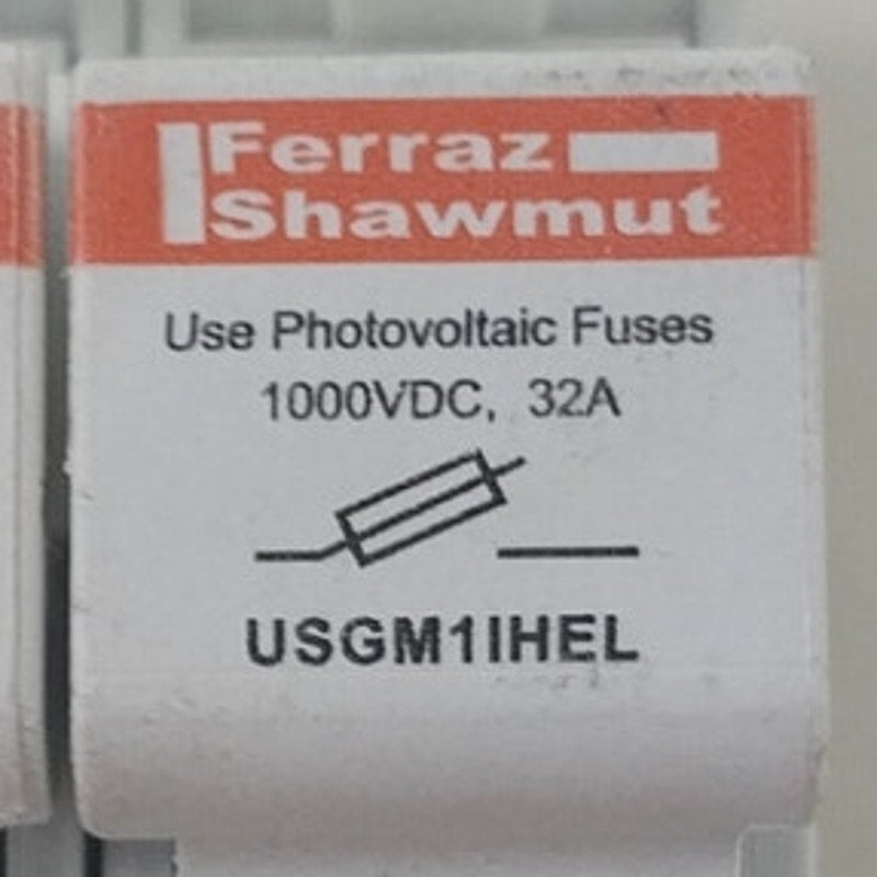 Lot of 5 New Ferraz Shamut 1000VDC 30A Photovoltaic PV Fuse Holder Open Box