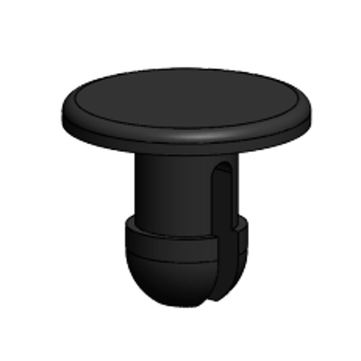 70 New Essentra Components Push In Black Nylon Fasteners 27PIF0071B